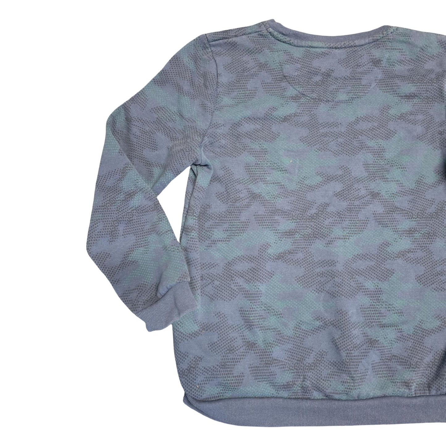 Blue Jumper Age 10-11years Camouflage Causal Boys Primark