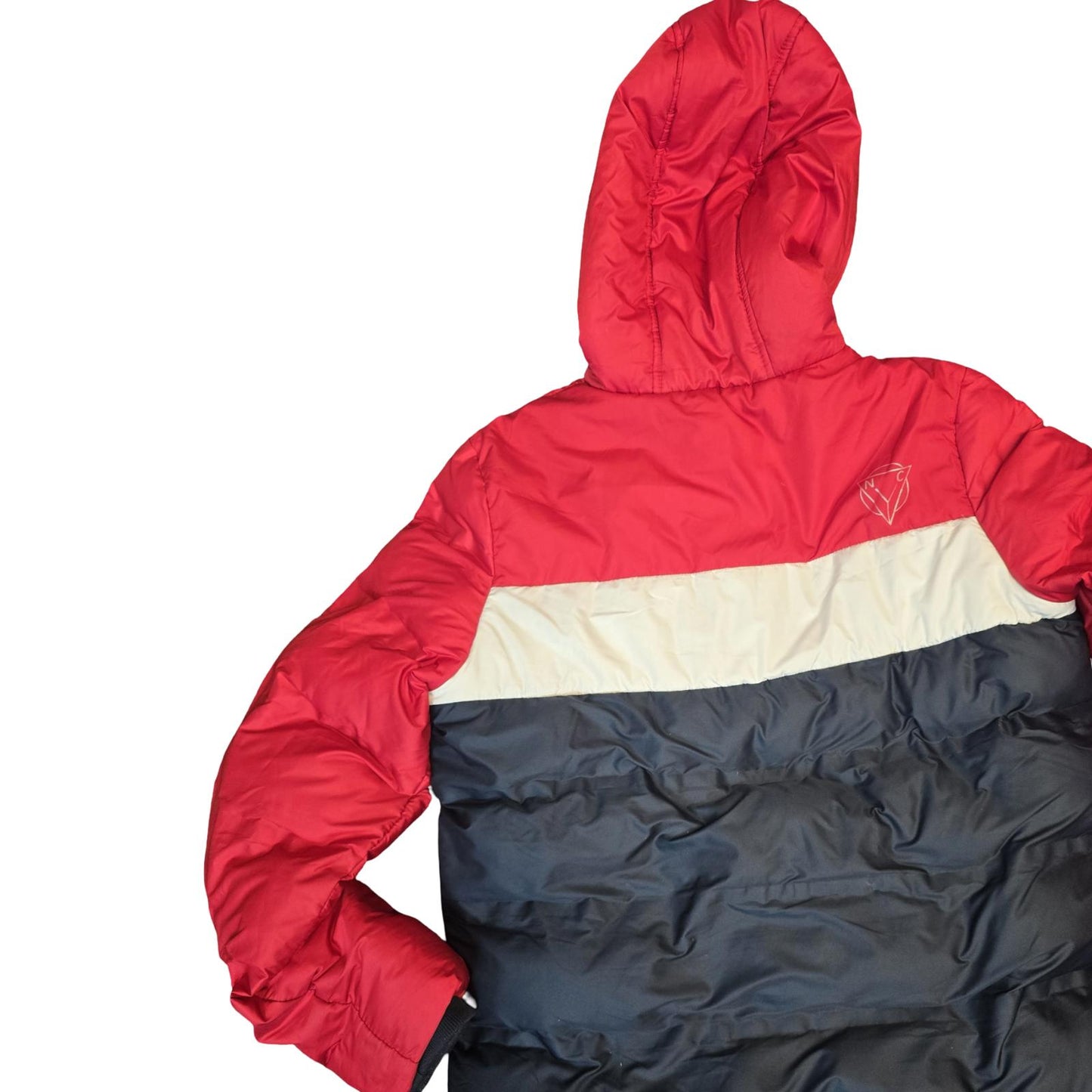 Next Coat Red, White & Black Age 12years Puffer Hooded Boys