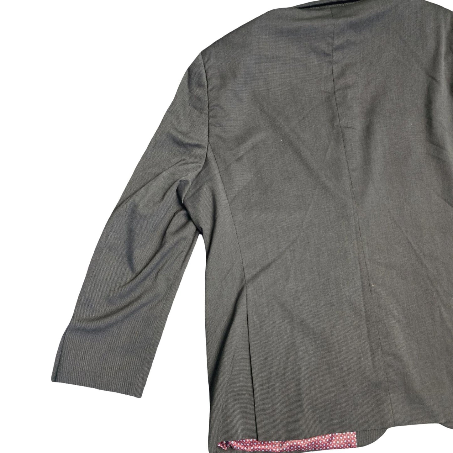 Brook Taverner Suit Jacket Dark Grey Size 50" Reg Formal Occasion Mens