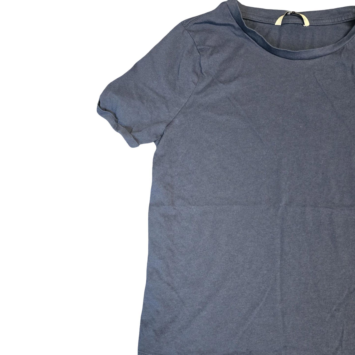 Navy T-shirt Size 12 Short Sleeved Basic Tu