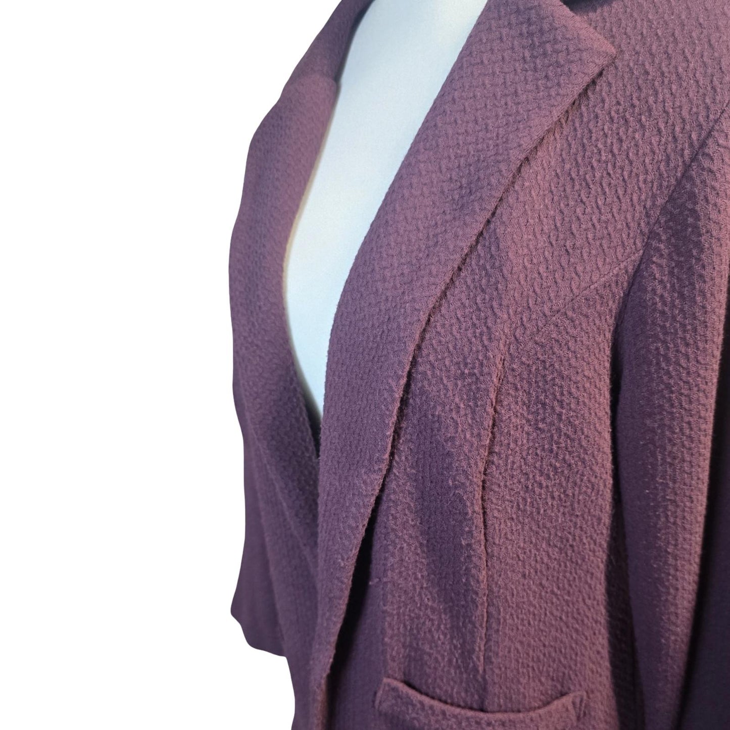 Purple Blazer Size 18 Open Lightweight Matalan