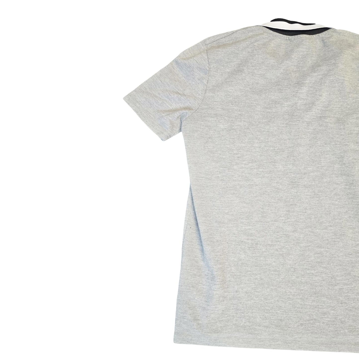 Grey Polo Shirt Age 14-15years 1/4 Zip Causal Closure Boys