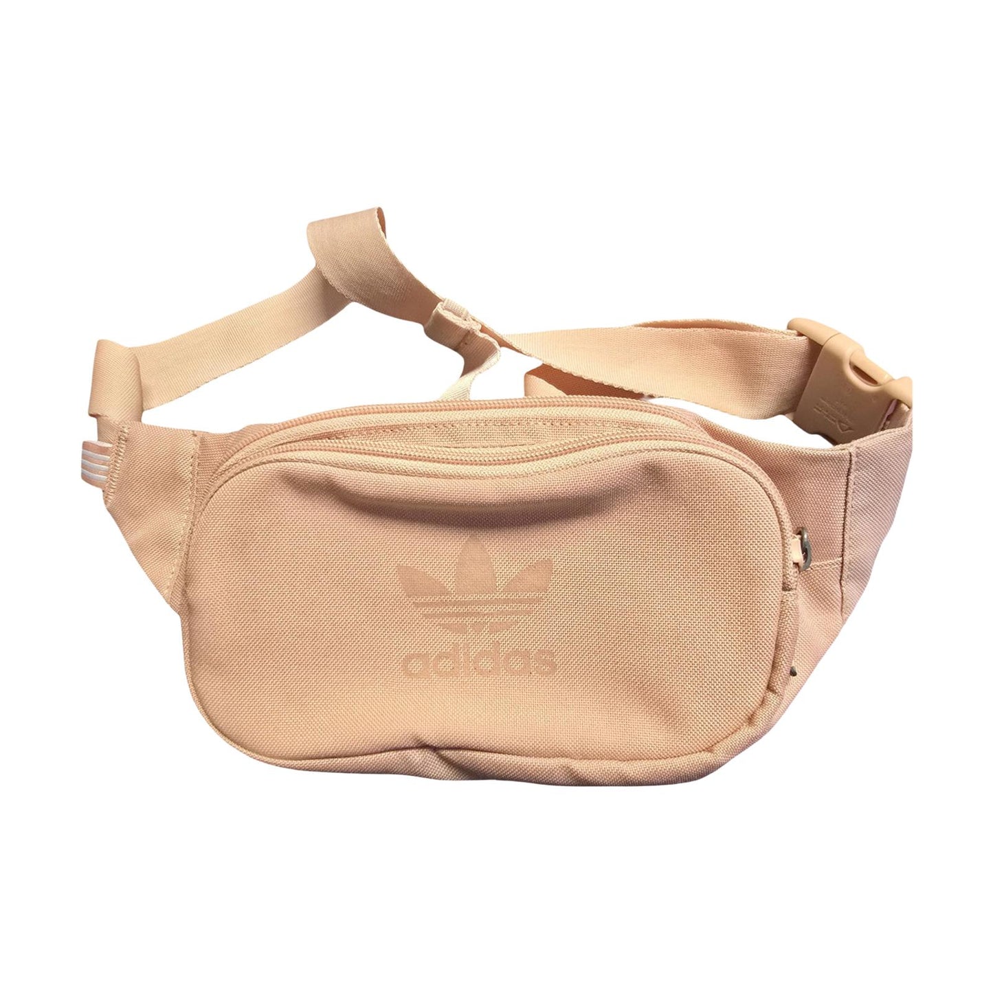 Adidas Coral Bum Bag Waist Pack Adjustable Strap Zip Pockets