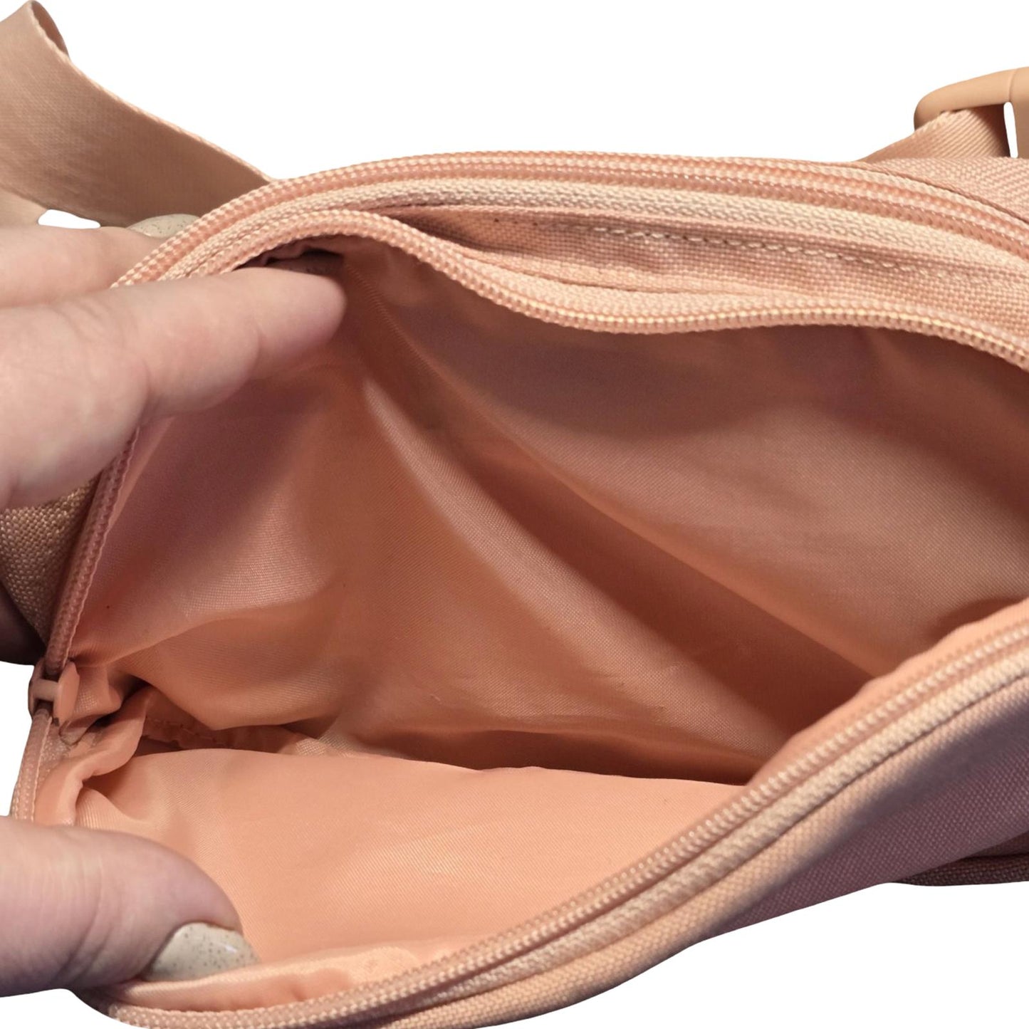 Adidas Coral Bum Bag Waist Pack Adjustable Strap Zip Pockets