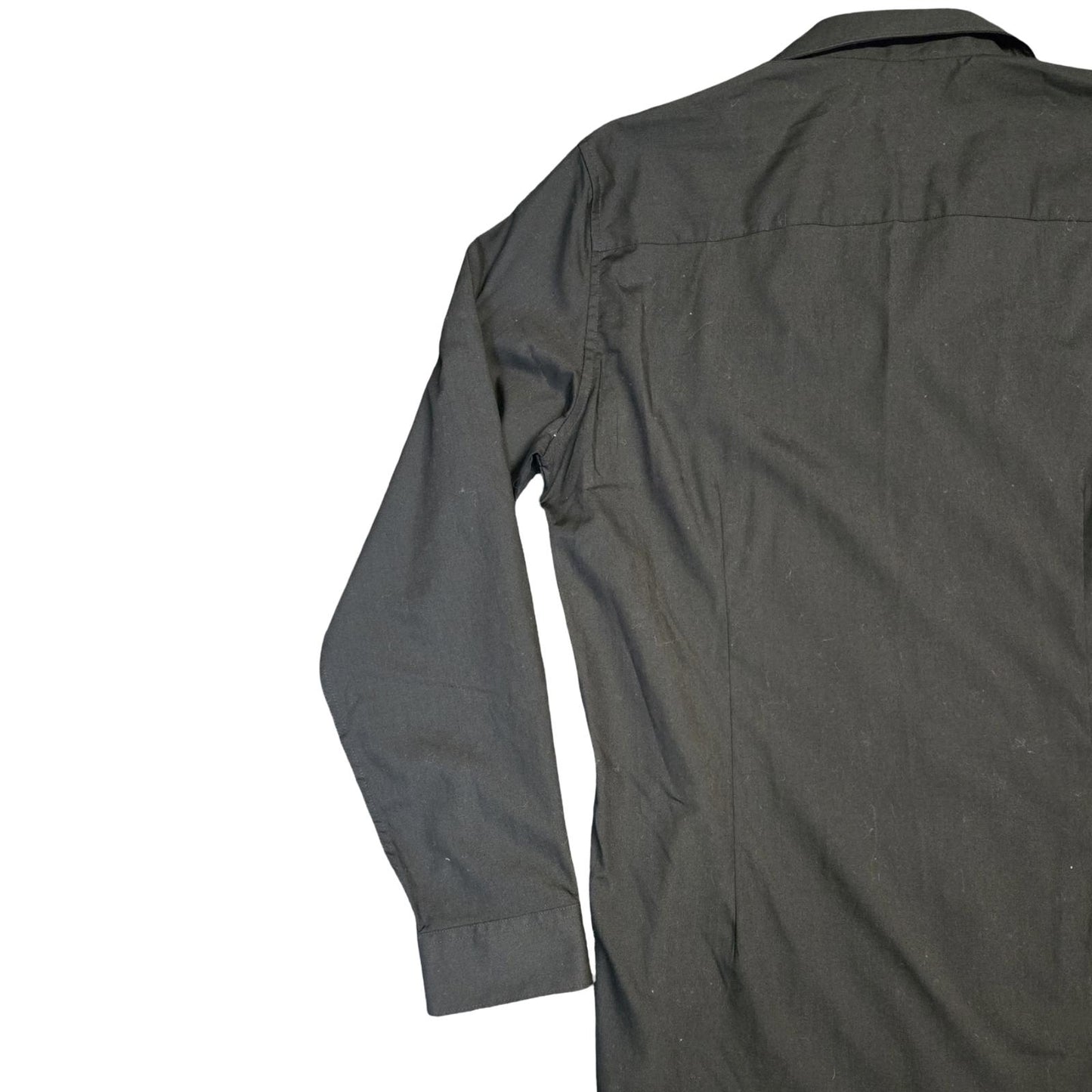 Taylor & Wright Slim Fit Shirt Black Collar 16" Workwear