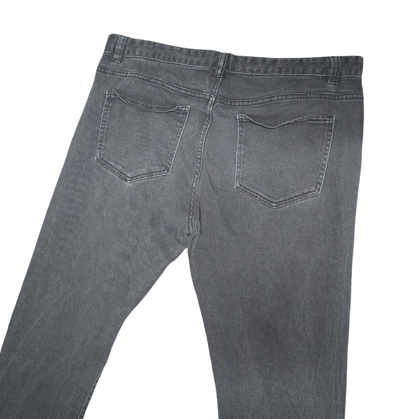 Primark Men’s Slim Jeans Dark Grey Size W36 L34