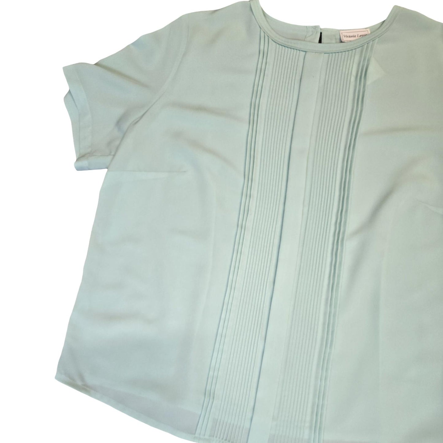Victoria Layne Mint Green Blouse Size 24 Work
