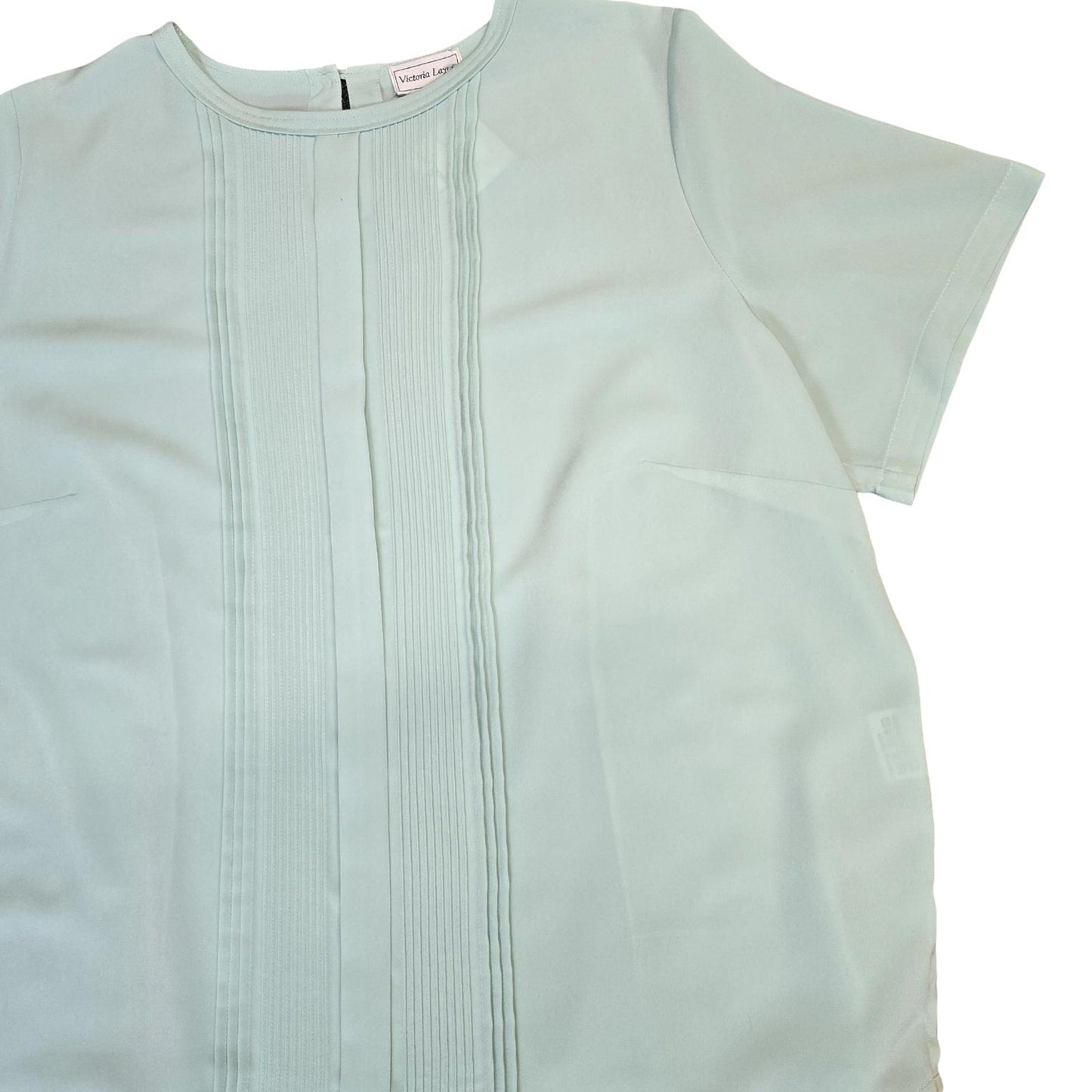Victoria Layne Mint Green Blouse Size 24 Work