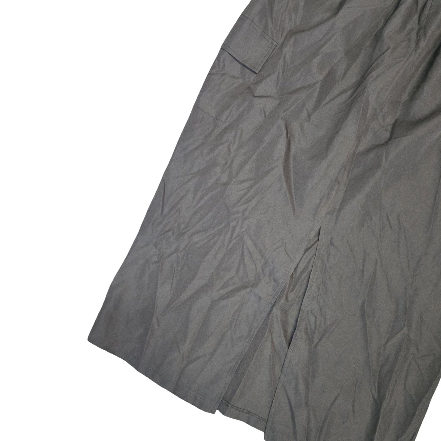 Shein Curve Black Cargo Maxi Skirt  Size 18/20 Elastic Waist