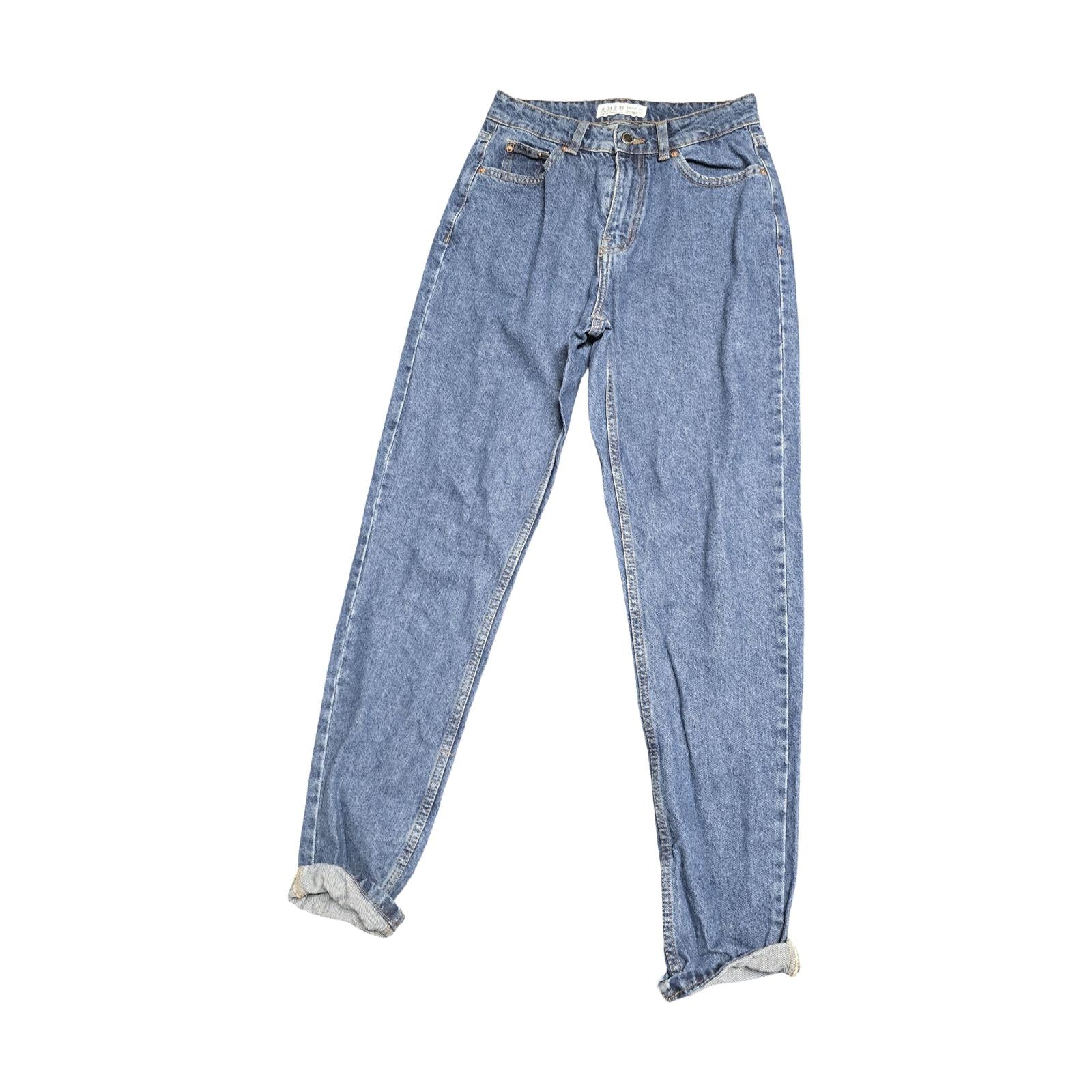 Primark Slim Jeans Blue Size 6 High Waist