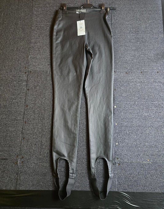 Primark faux leather leggings size 6 New