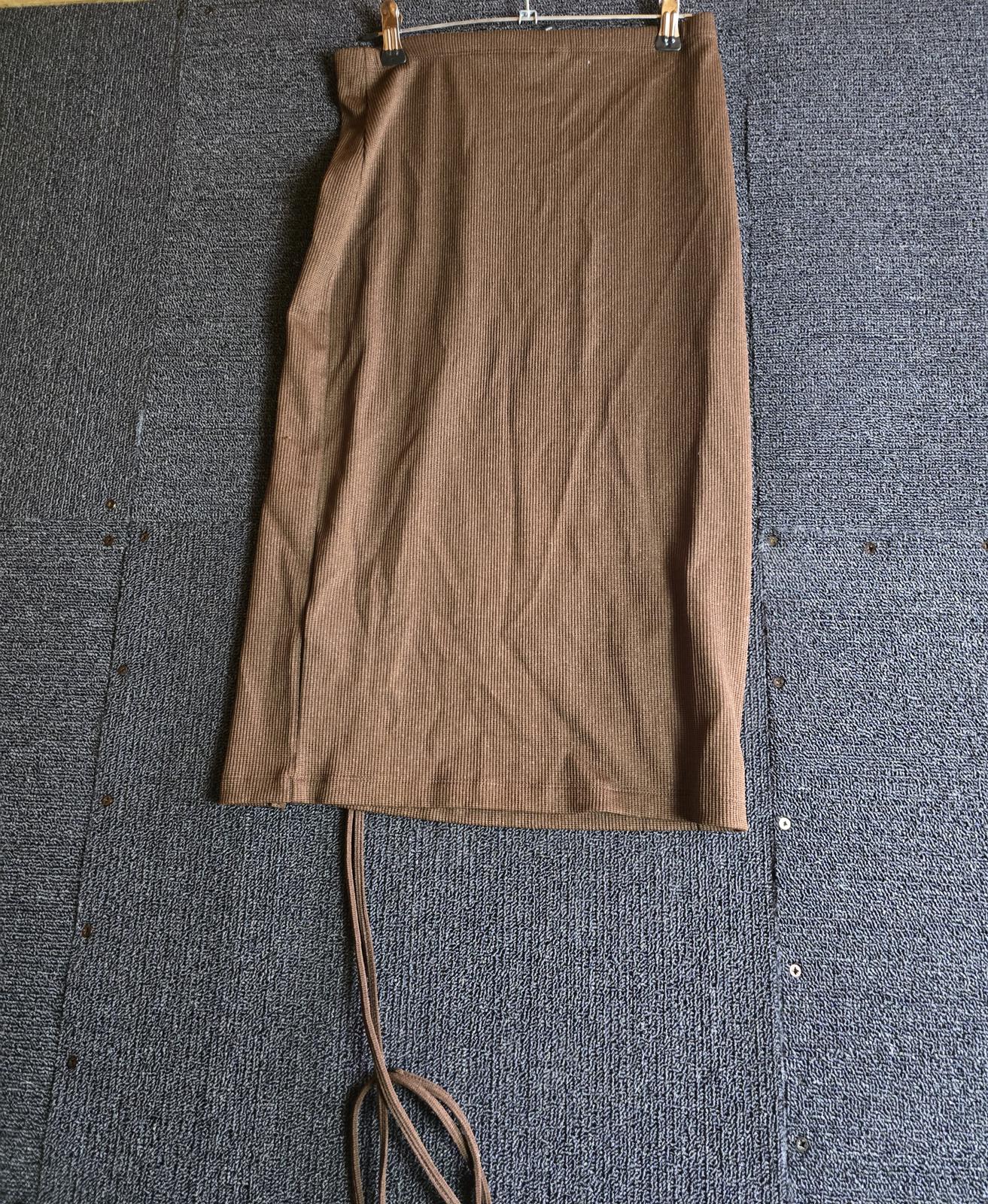 H&M brown glitter skirt size 8