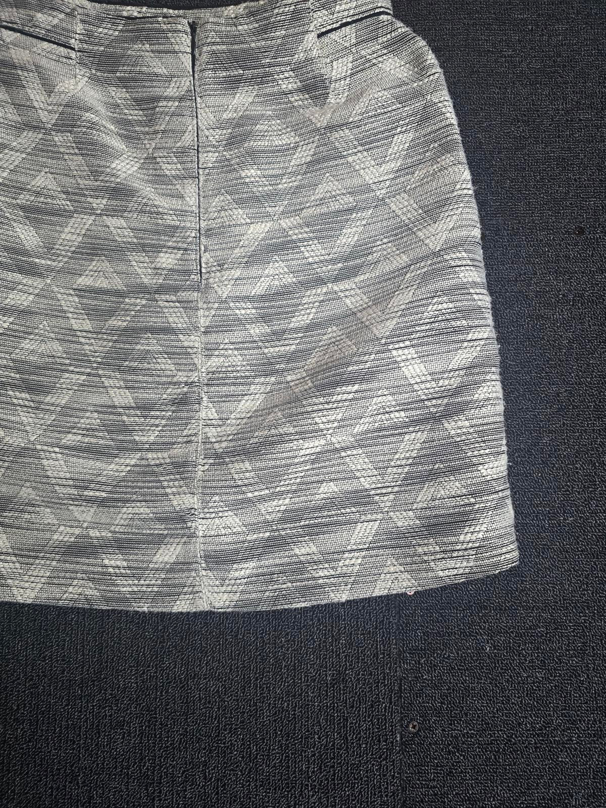 Tu black & grey mini skirt size 8