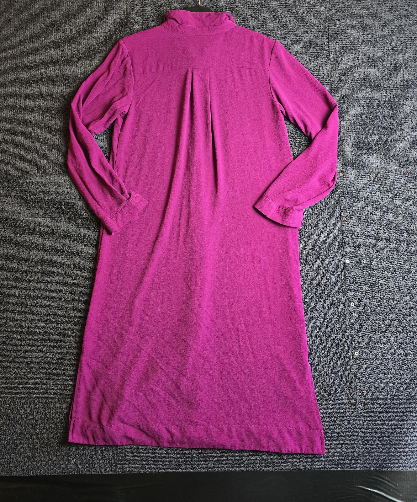 Love Sunshine Purple Shirt Dress Small Size 10 Knee–Midi