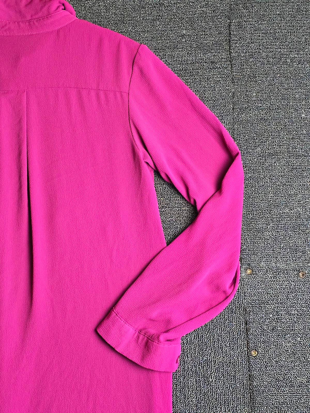 Love Sunshine Purple Shirt Dress Small Size 10 Knee–Midi