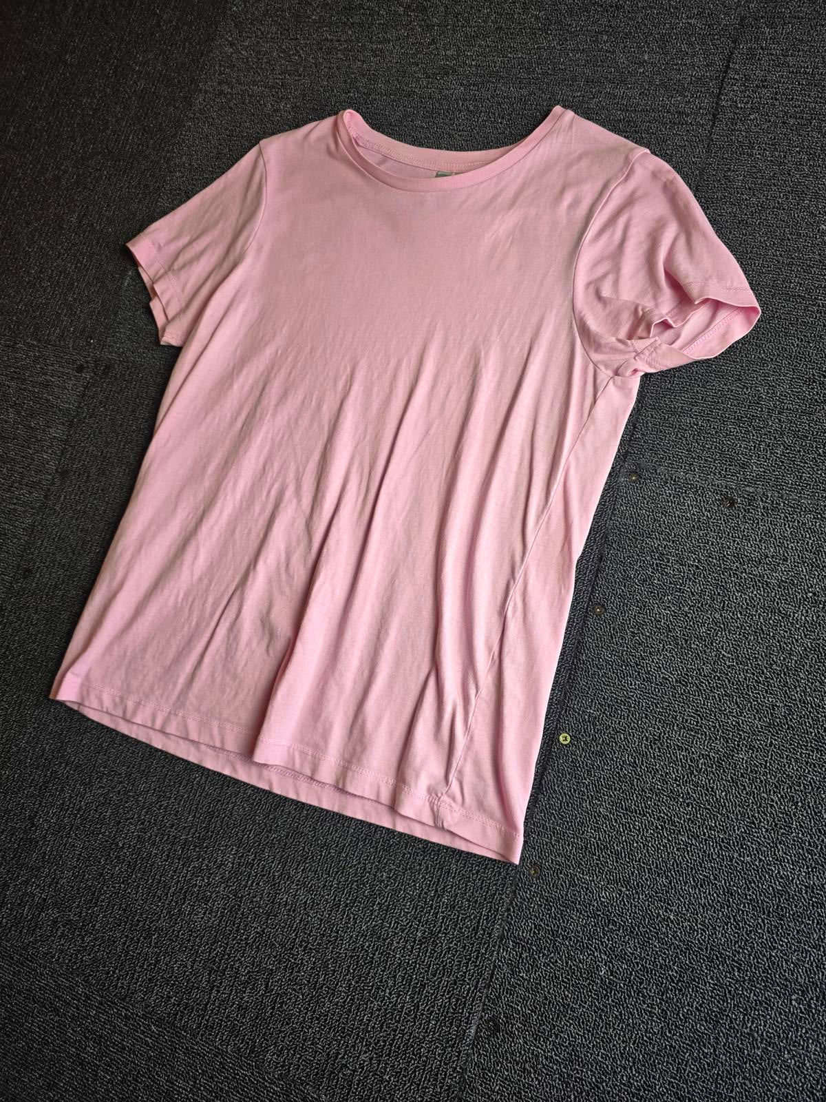 ASOS Organic Cotton Pink T-Shirt Size 8 Everyday Basic Tee
