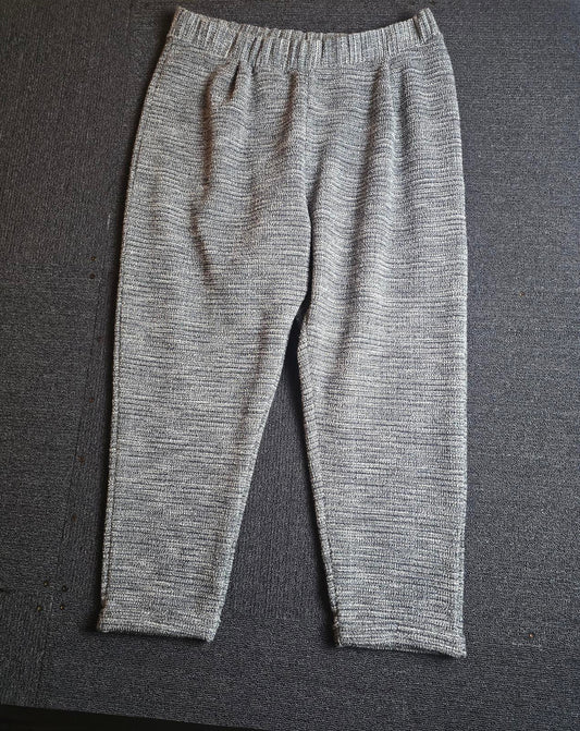 George Grey Knit-Design Skinny Trousers – Size 16 – High Waisted & Comfy
