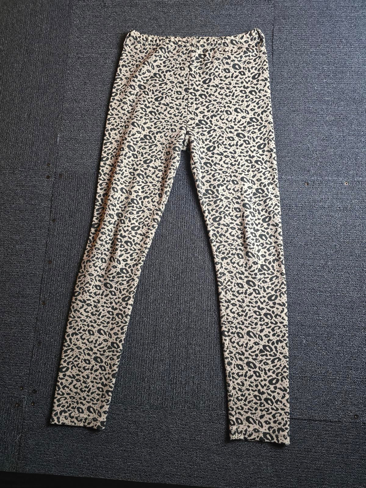 Matalan Girls leopard print leggings 12/13years