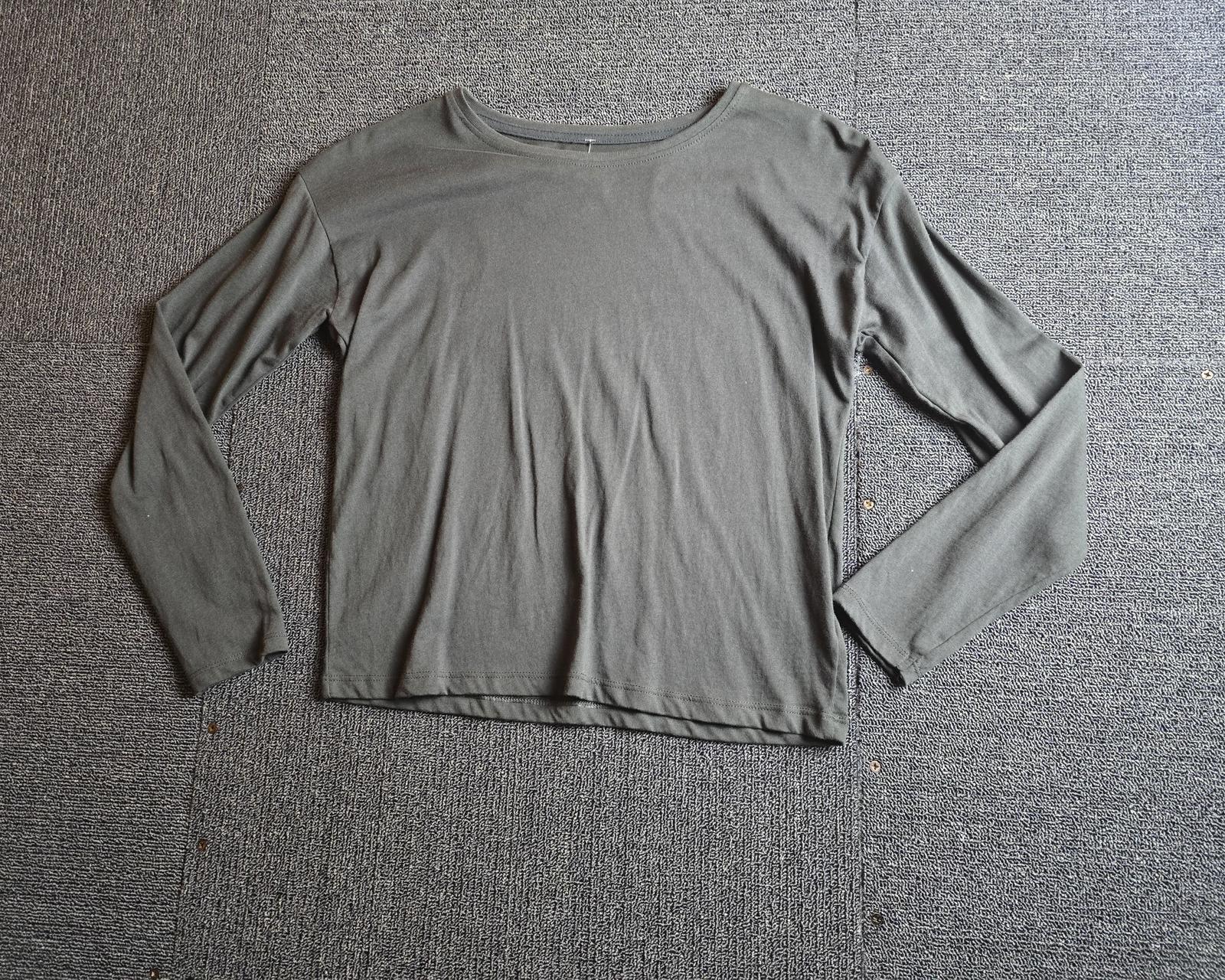 Tu Black Long Sleeve T-Shirt – Boys Age 12 – 100% Cotton