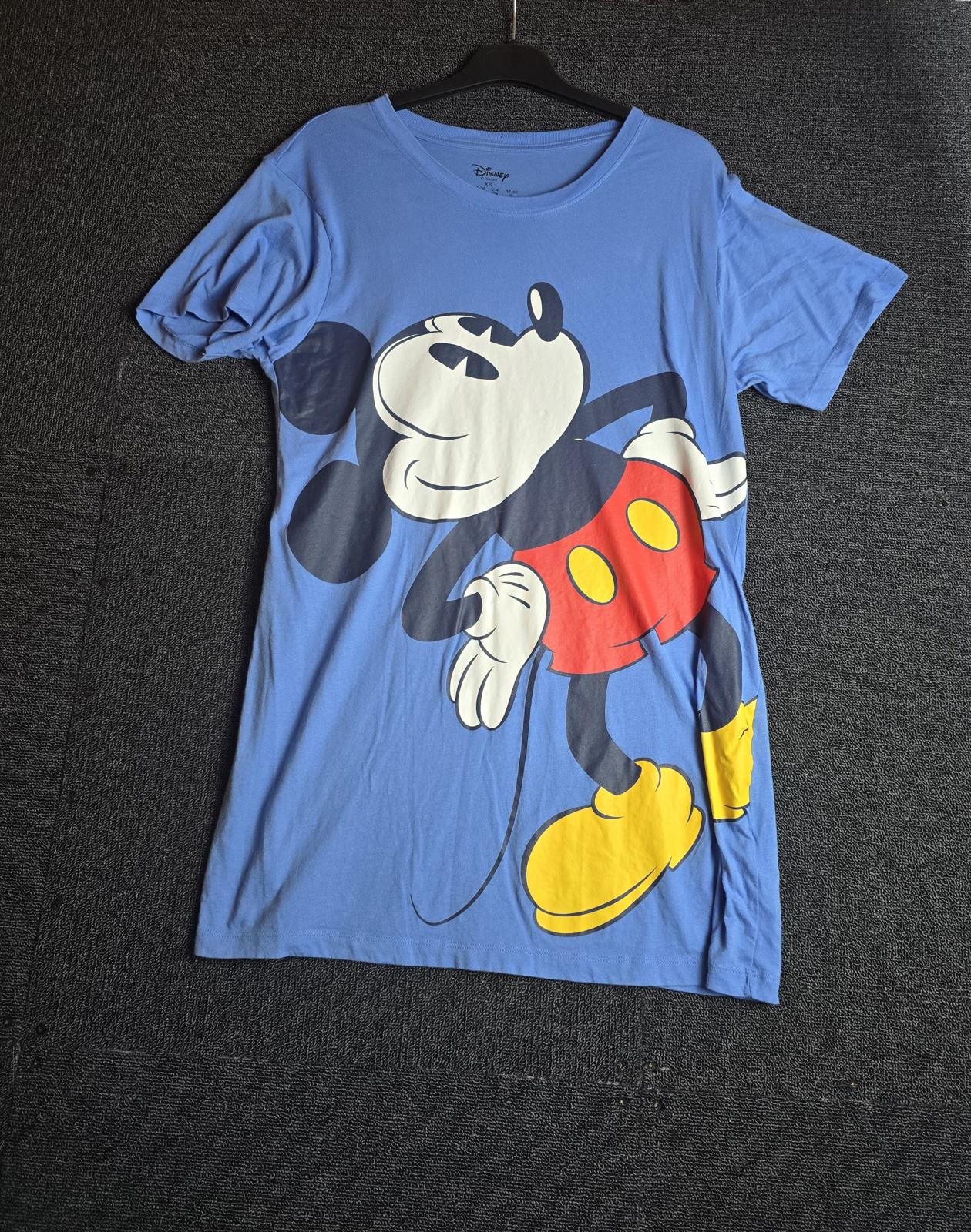 Primark Disney Mickey Mouse Blue Nightie Size 6–8 Cotton Sleepwear