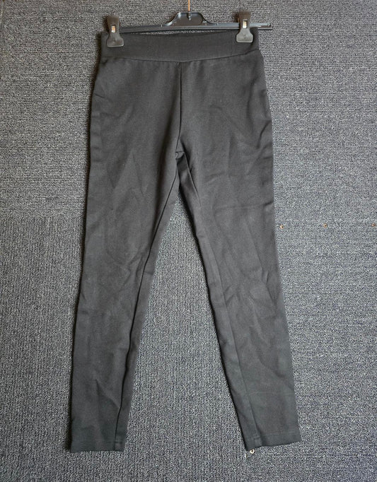 Next Black High Waist Skinny Leggings Size 8