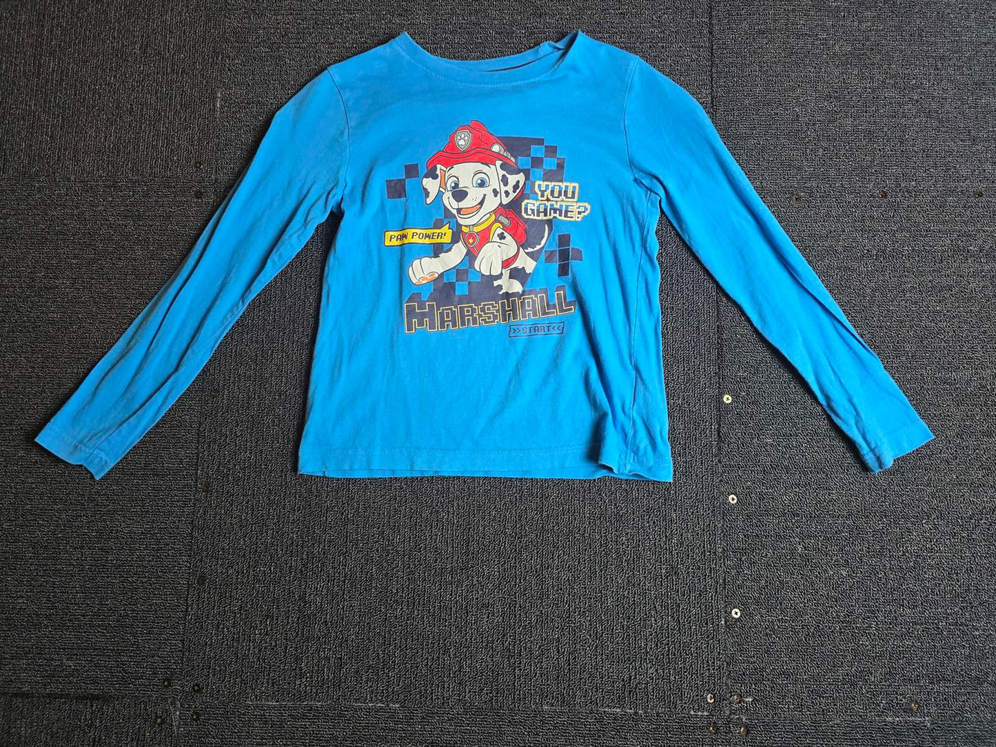 Paw Patrol Boys Blue Long Sleeve T-Shirt Age 6–8years