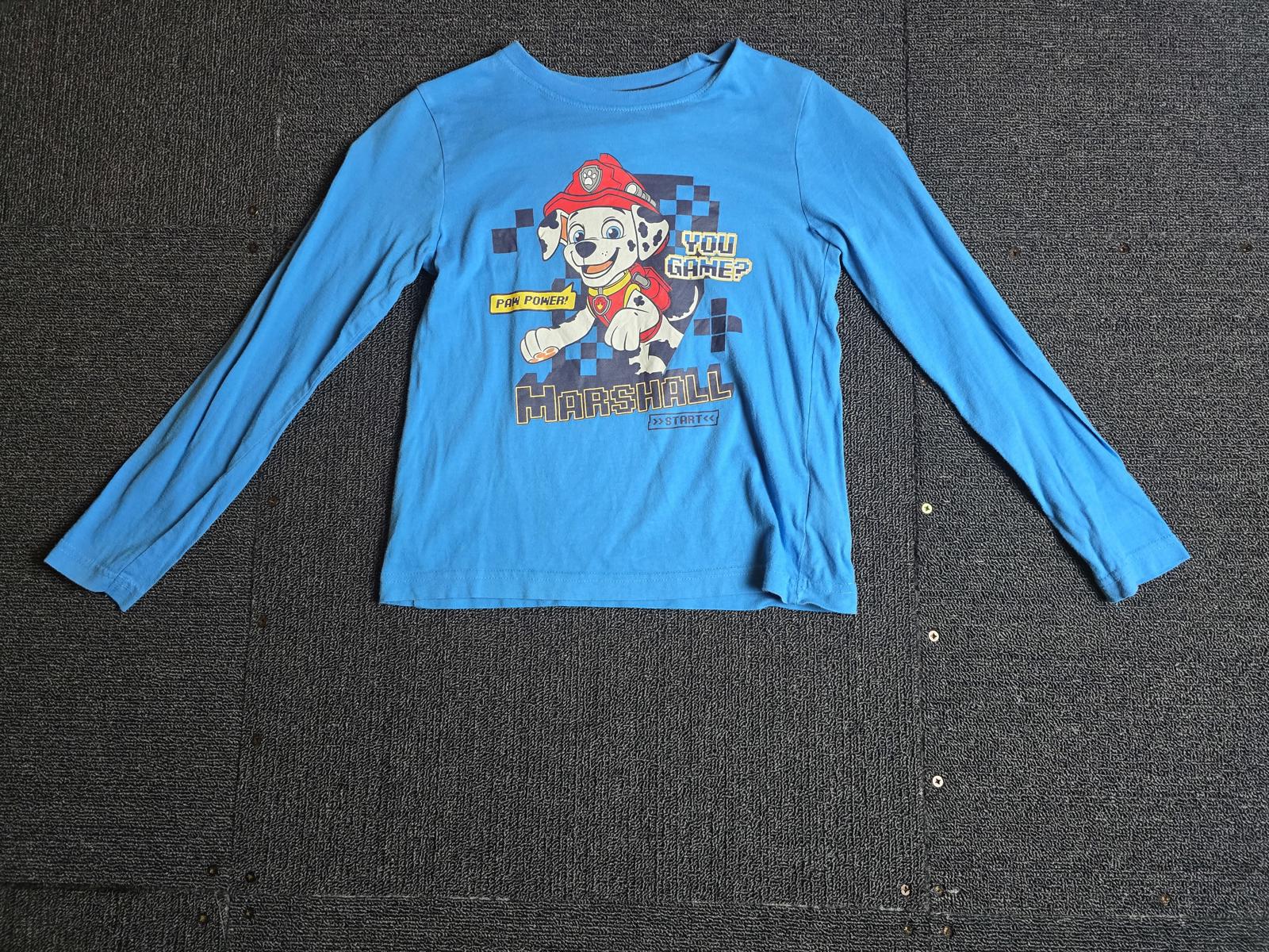 Paw Patrol Boys Blue Long Sleeve T-Shirt Age 6–8years