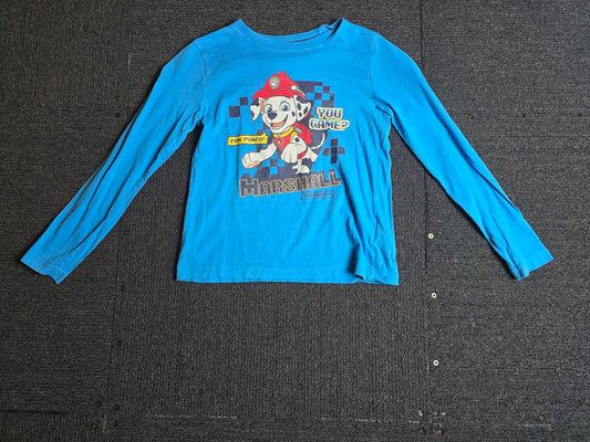 Paw Patrol Boys Blue Long Sleeve T-Shirt Age 6–8years