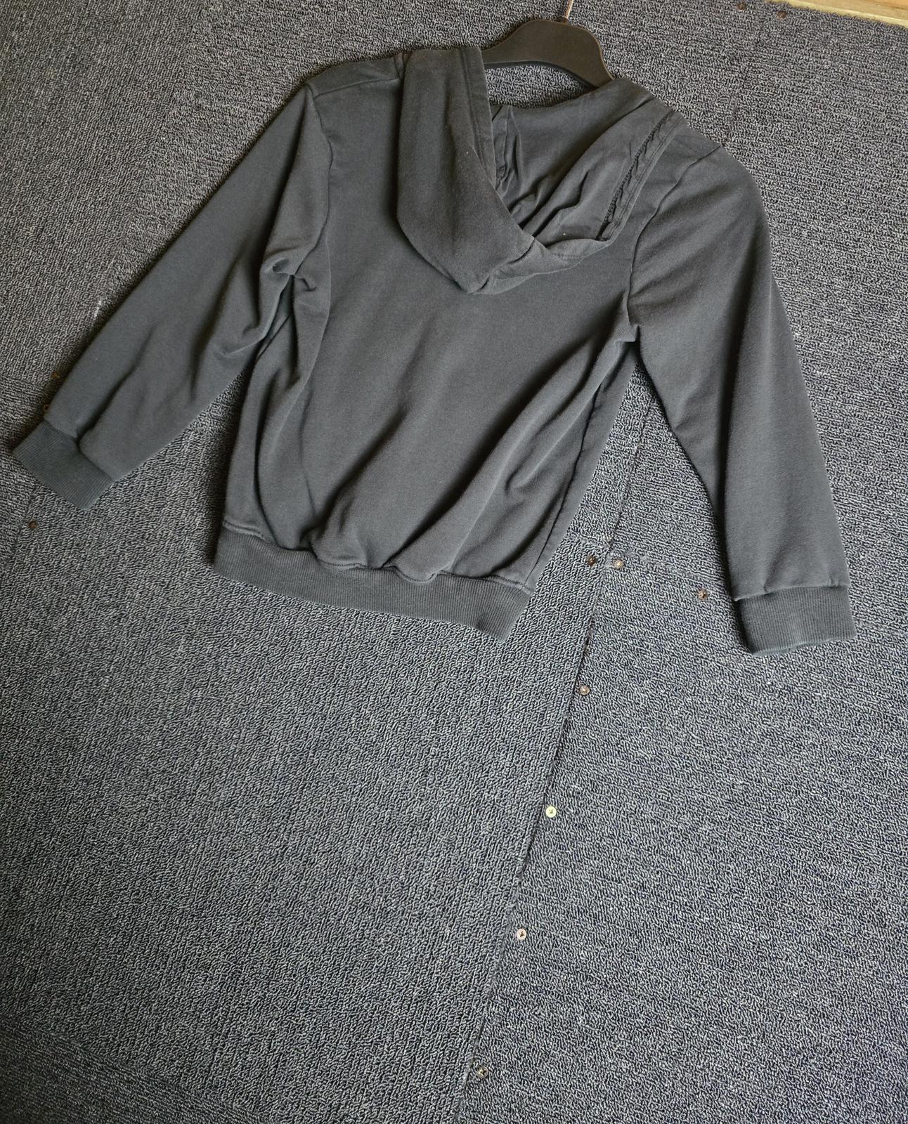 Tu Boys Black Zip Up Hoodie Age 7 Causal Boys