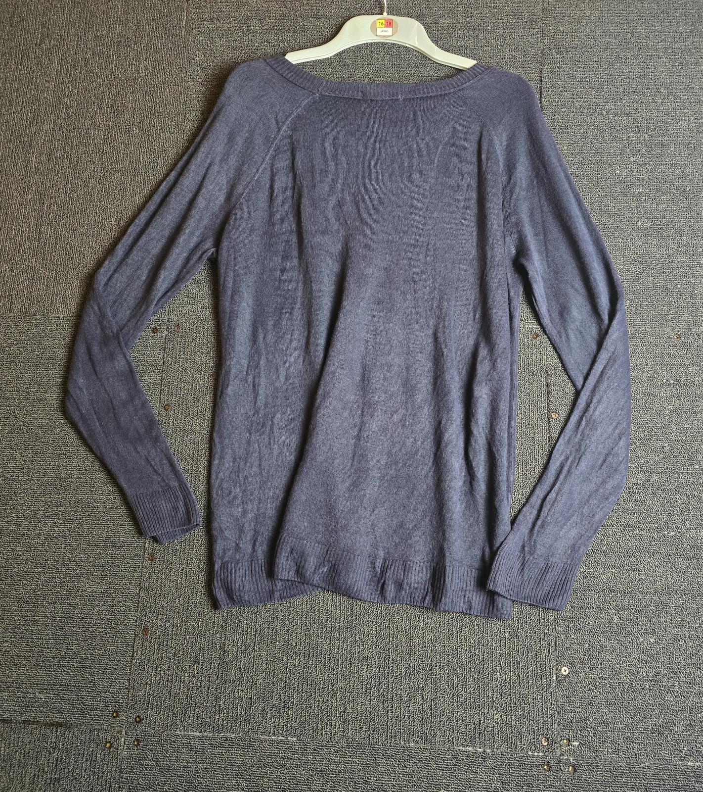 Navy Jumper Size 22 Causal Tu