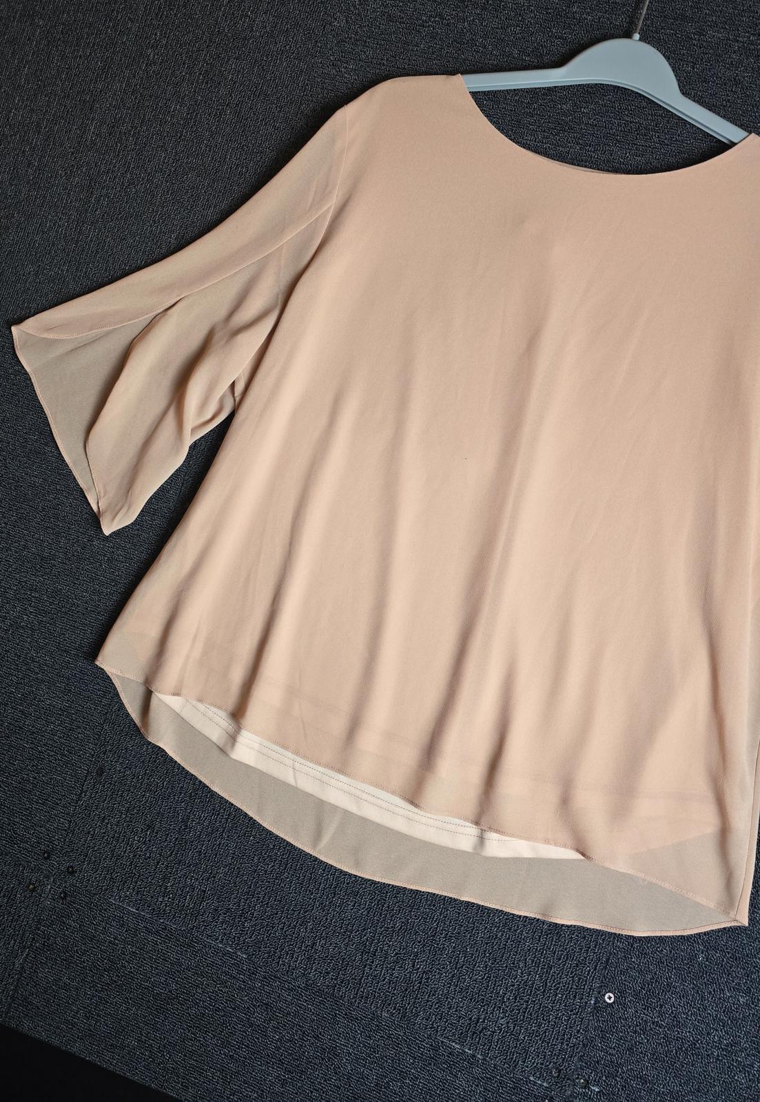 Grace Karin Coral Blouse 2XL Size 18/20 Work