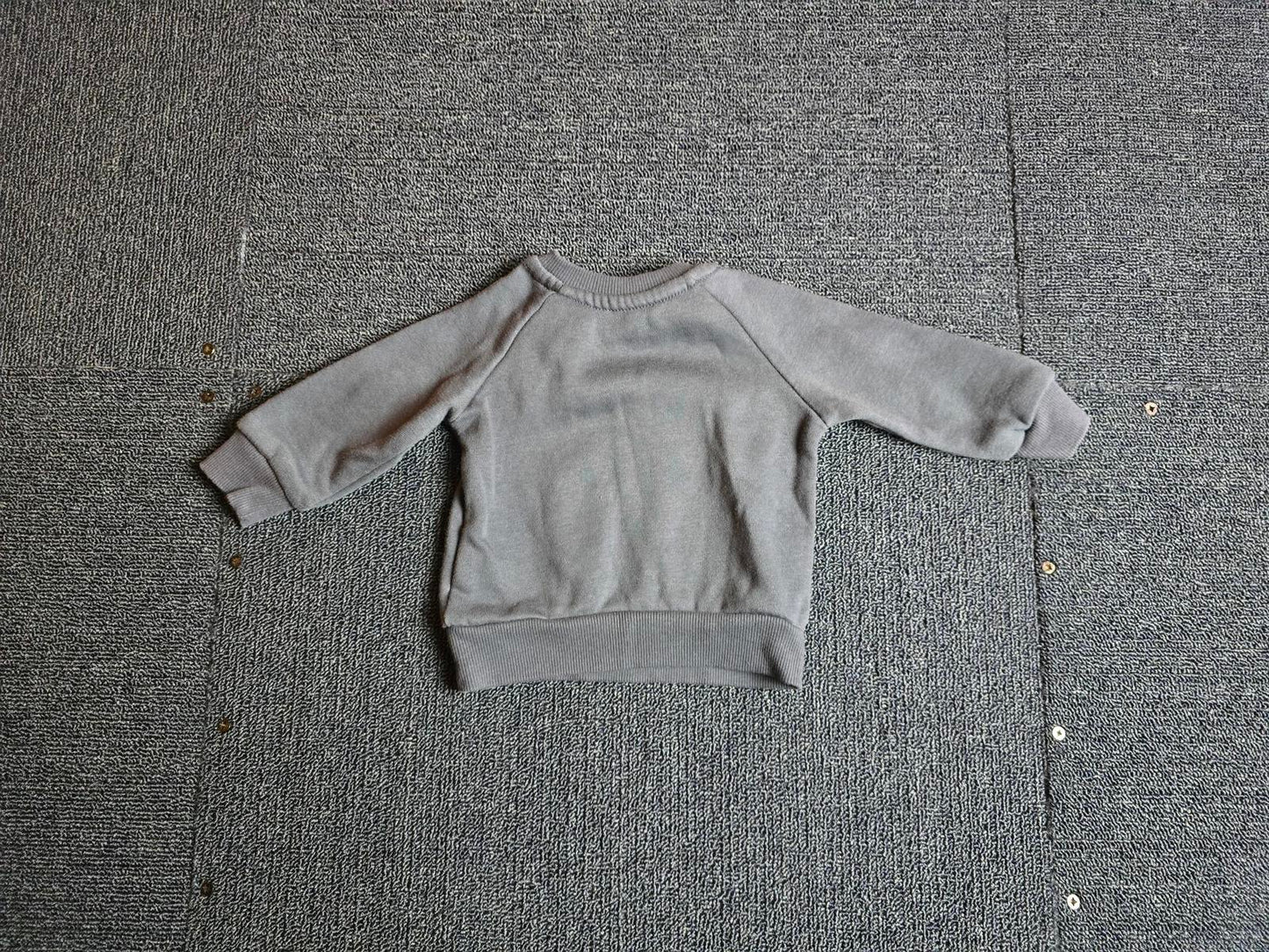 Primark Black & Pink Jumper – Girls 3–6 Months – Cotton & Polyester