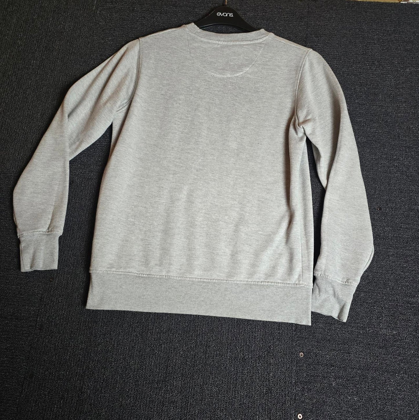 Brave Soul Mens Grey Sweater Size Small Polyester Cotton