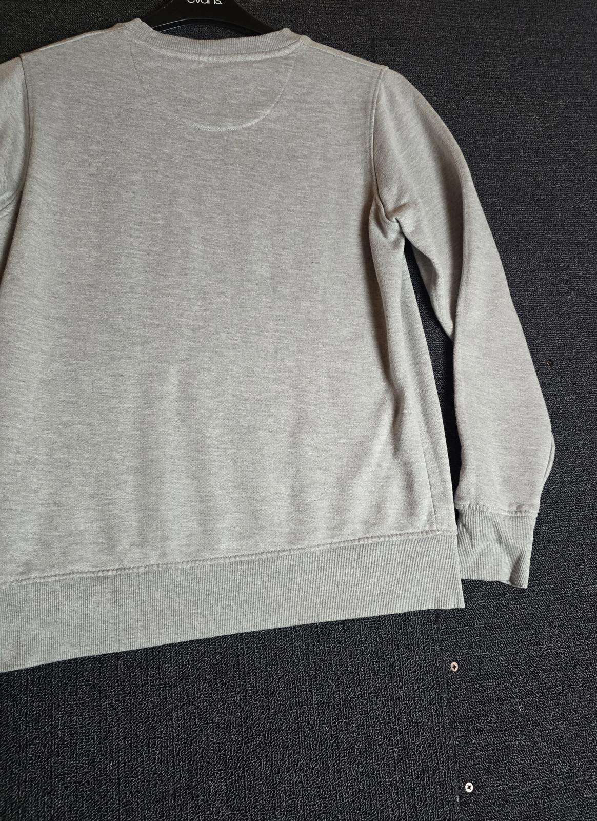 Brave Soul Mens Grey Sweater Size Small Polyester Cotton