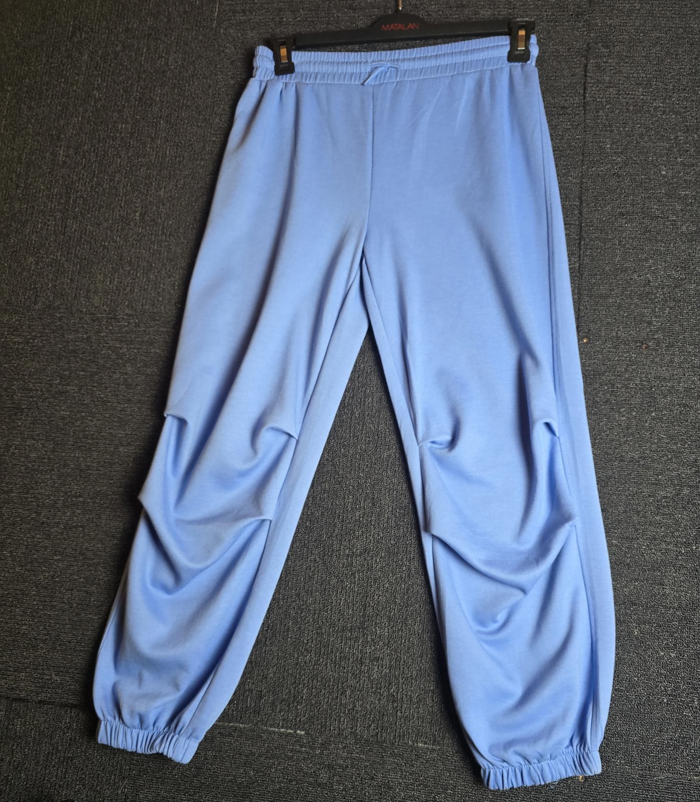 Primark Blue Jogging Bottoms – Girls 12–13 Years – Polyester Viscose