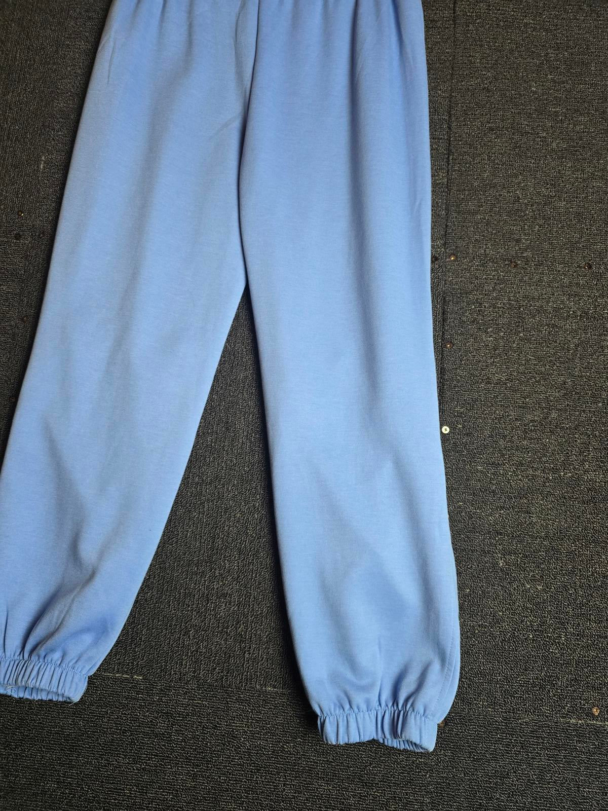 Primark Blue Jogging Bottoms – Girls 12–13 Years – Polyester Viscose