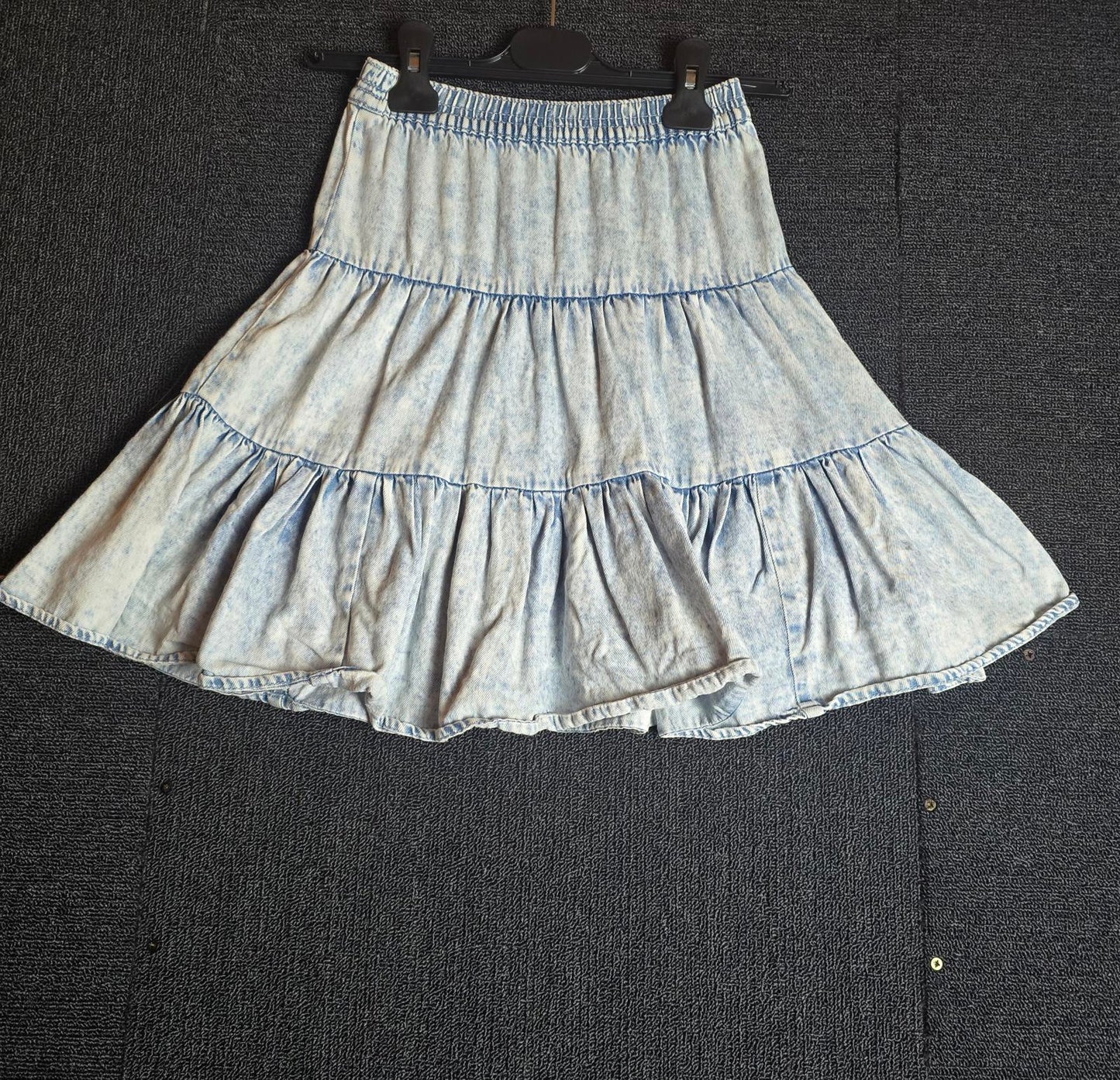 Light Blue Skirt Age 5-6years Denim Flared F&F