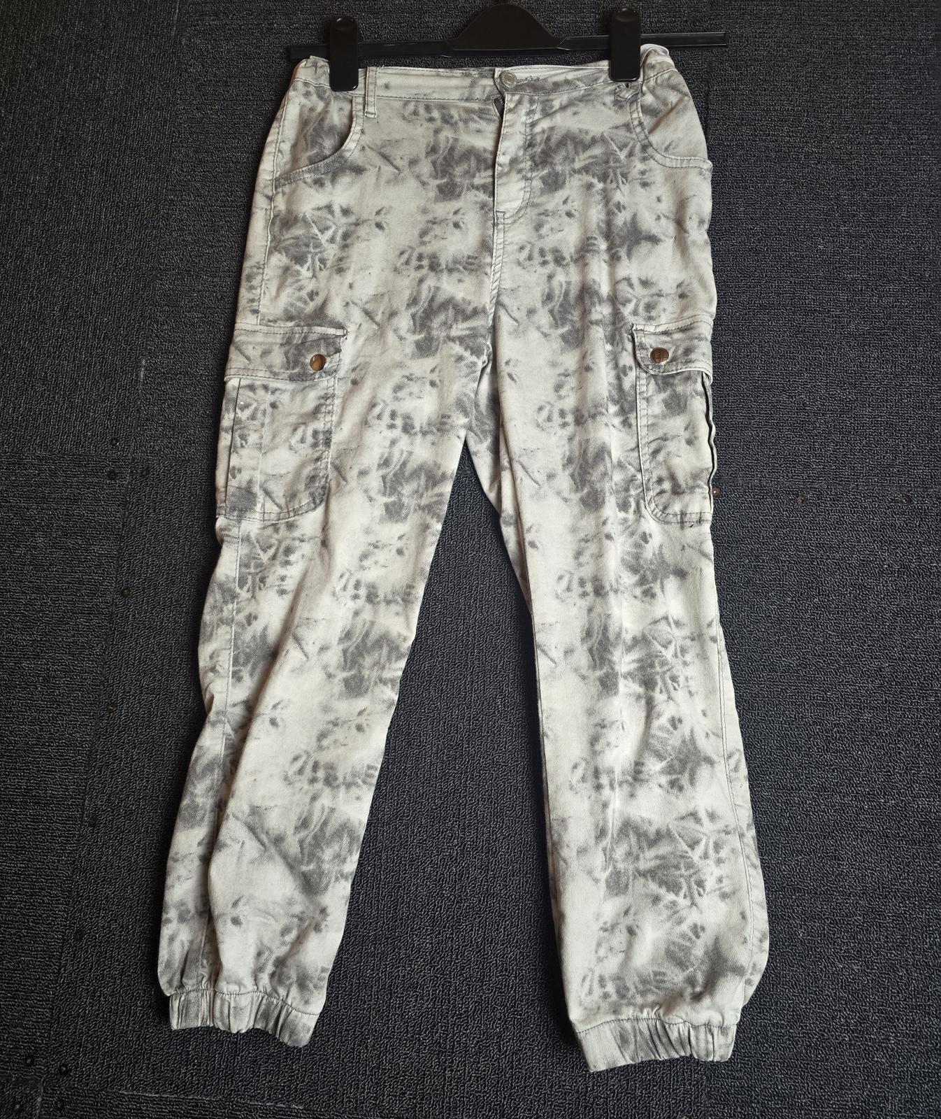 Grey Cargo Trousers Age 14years Causal Select