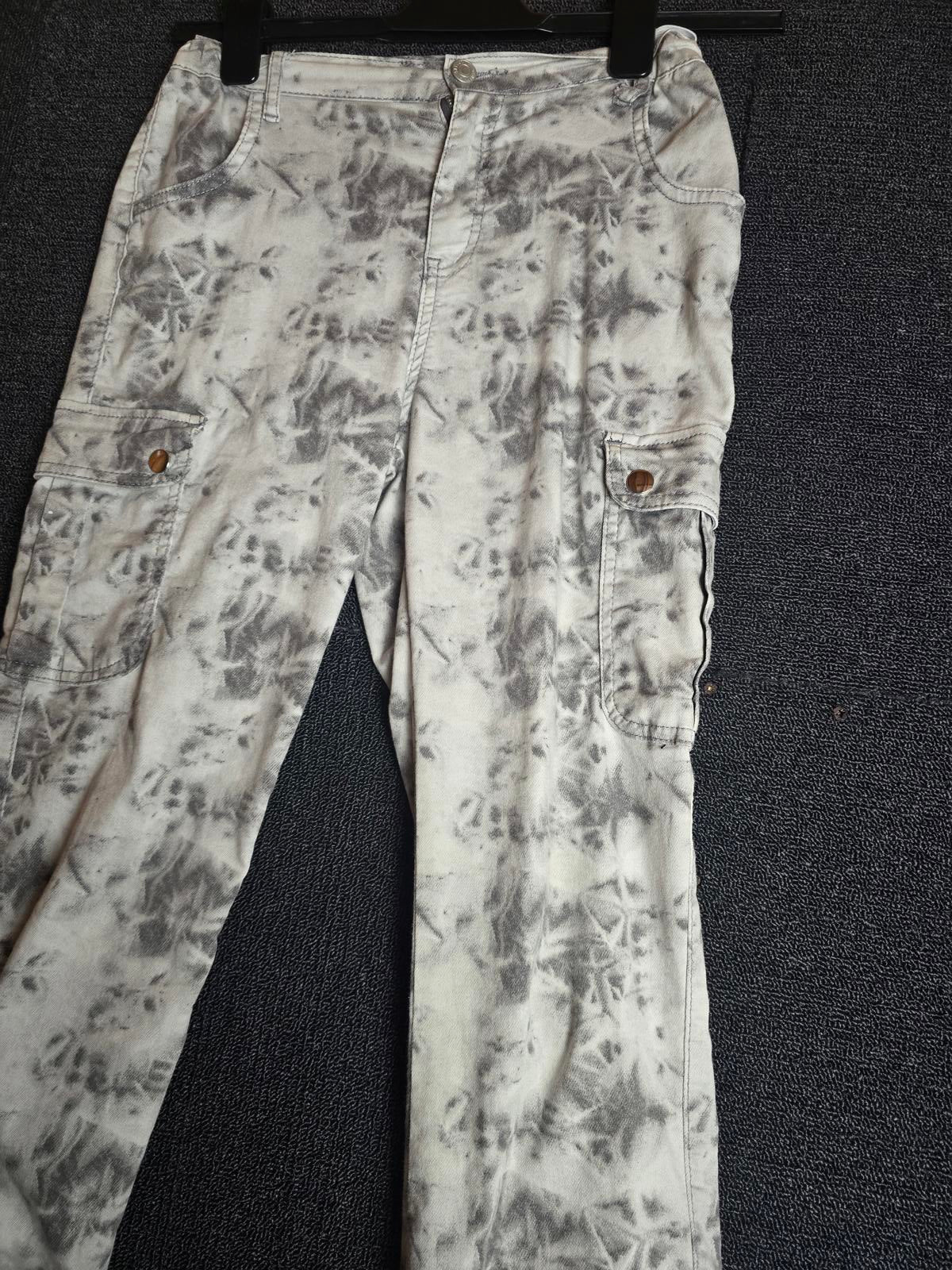 Grey Cargo Trousers Age 14years Causal Select Girls