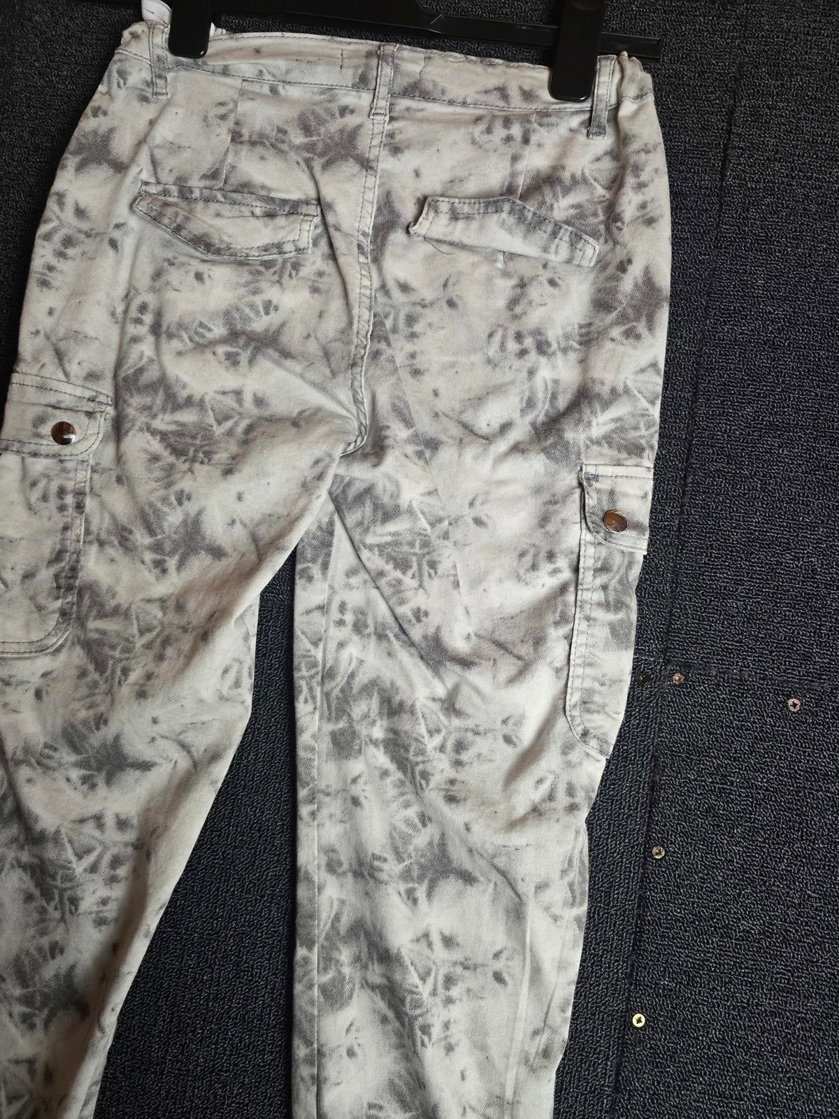 Grey Cargo Trousers Age 14years Causal Select Girls