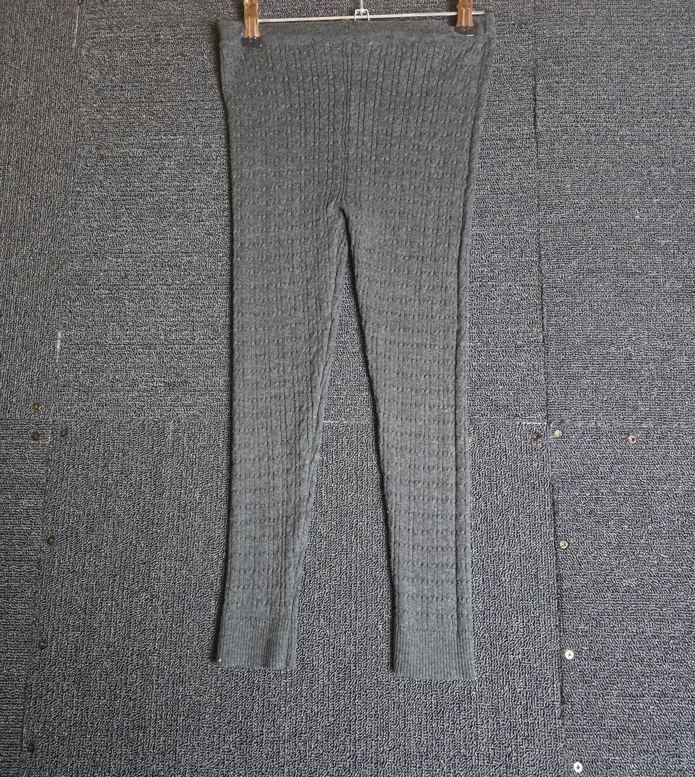 Grey Leggings Age 8-9years Knit Causal Young Dimensio