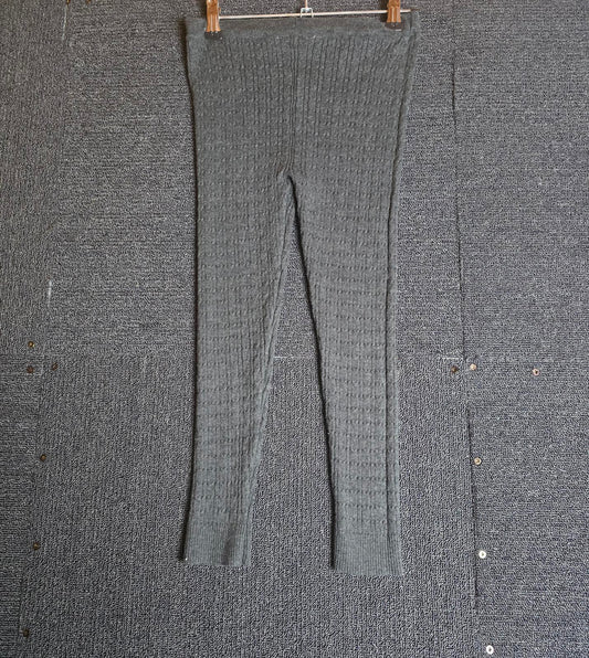 Grey Leggings Age 8-9years Knit Causal Young Dimensio