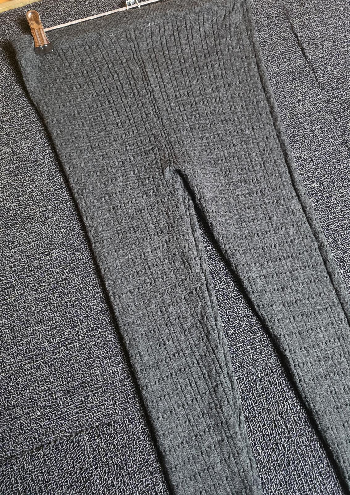 Grey Leggings Age 8-9years Knit Causal Young Dimensions Girls