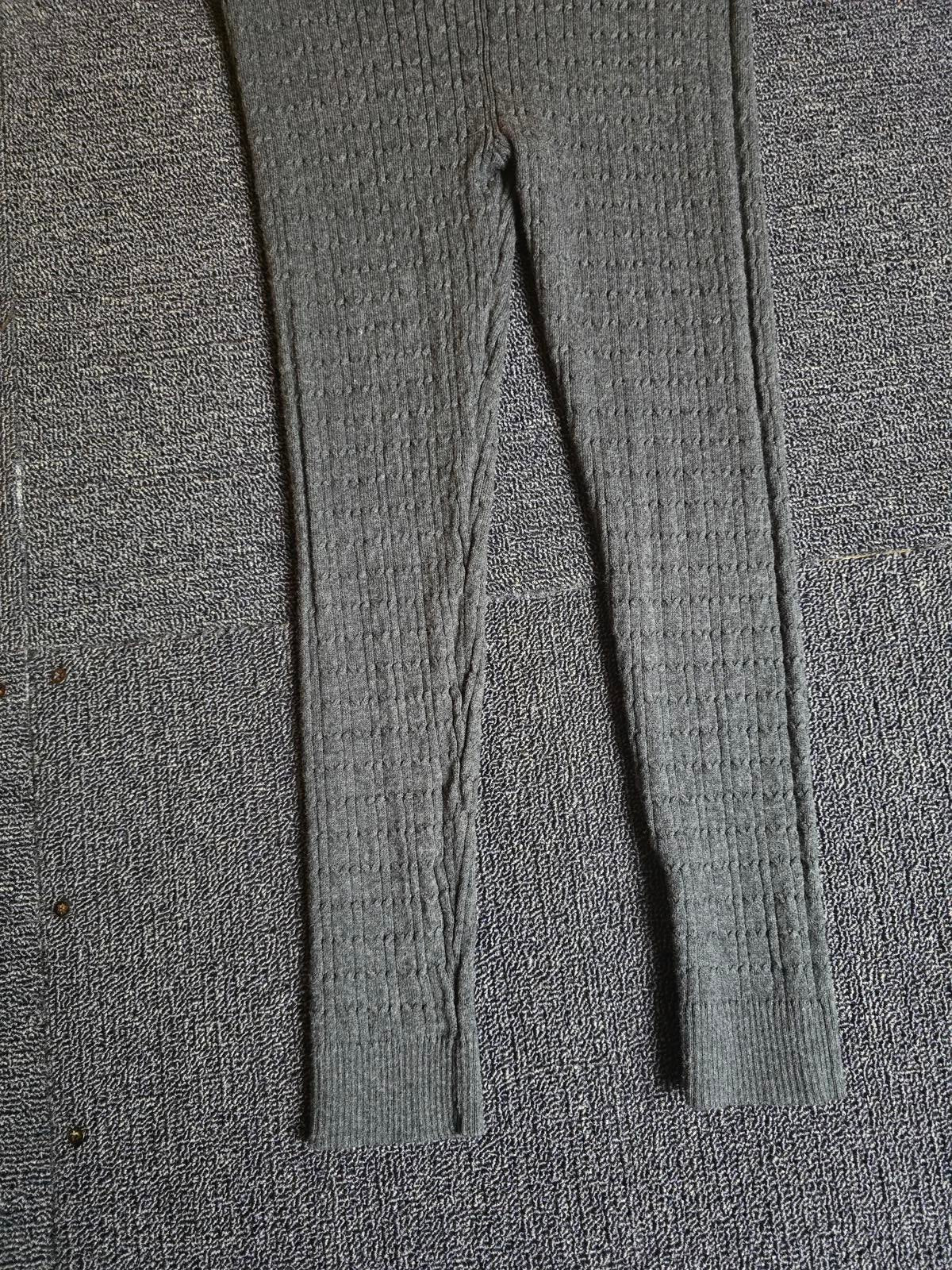 Grey Leggings Age 8-9years Knit Causal Young Dimensions Girls