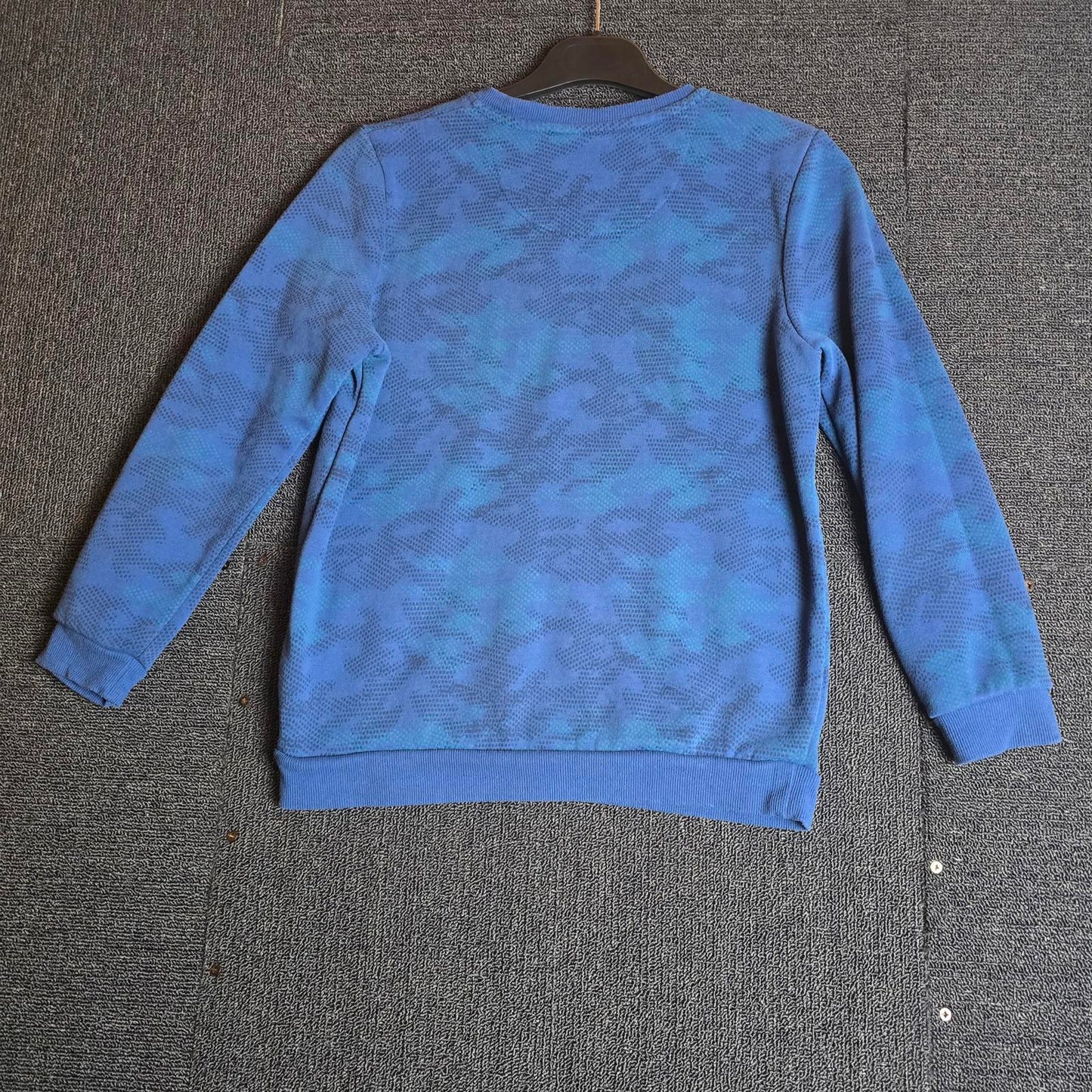 Blue Jumper Age 10-11years Camouflage Causal Boys Primark