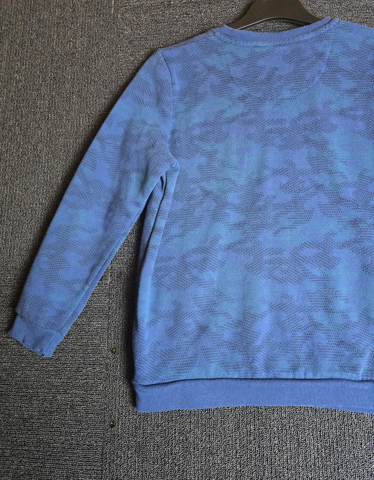 Blue Jumper Age 10-11years Camouflage Causal Boys Primark