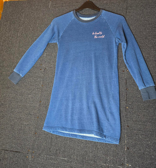 Lily & Dan girls long sleeved dress age 9-10years