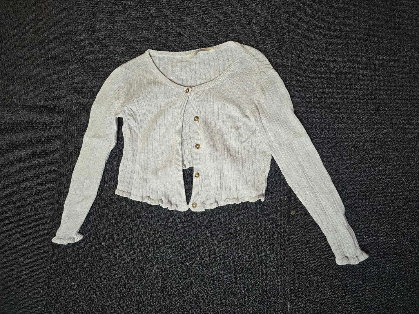 George grey cardigan long sleeved 5-6years