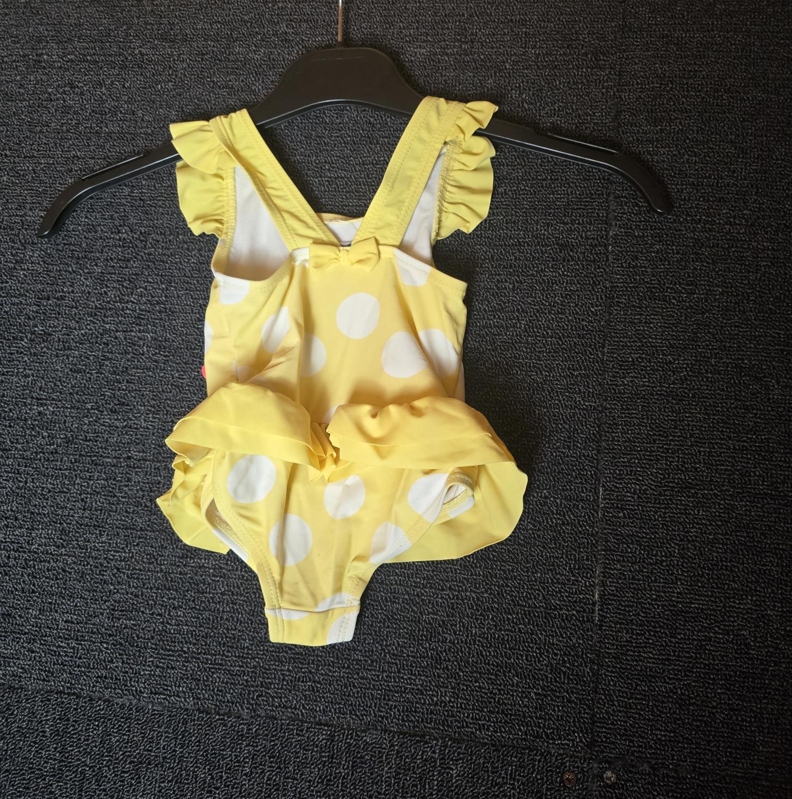 Nutmeg girls Peppa Pig yellow swimming costume age 12-18months