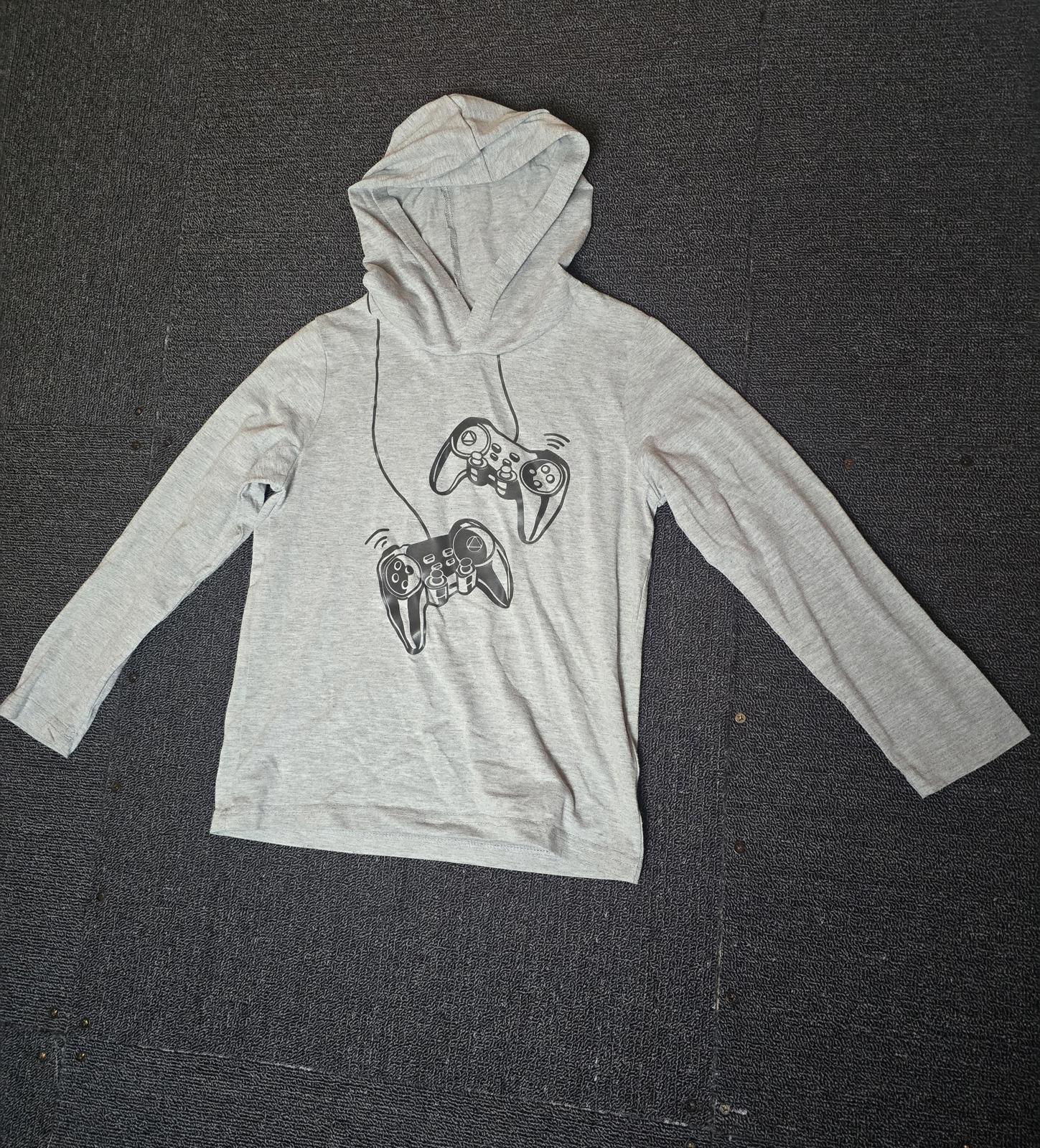 Shein Boys Grey Hoodie Age 7 – Fits 5 Years+ Casual